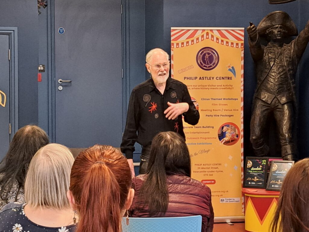 Philip Leese lecture at Philip Astley Centre